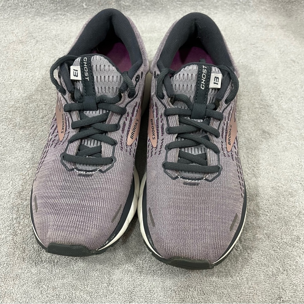 Brooks Ghost 13 Purple White 1203381B550 Women's 6.5B - Picture 2 of 10